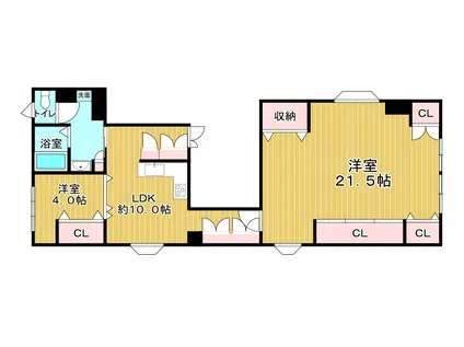上海公寓 2階(2LDK/2階)の間取り写真