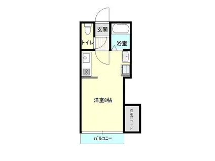 JR常磐線 佐和駅 徒歩31分 2階建 築34年(1K/2階)の間取り写真