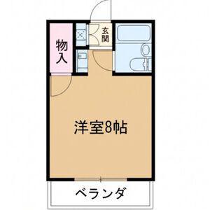 ラフィネ元八事(ワンルーム/4階)の間取り写真