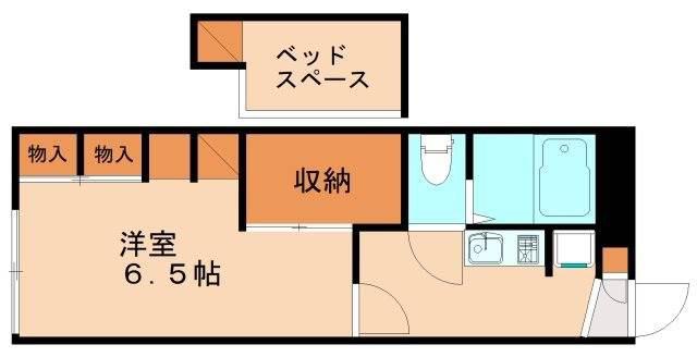 レオパレスM&Y(1K/1階)の間取り写真