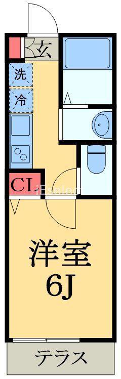 KINOMI STUDIO(1K/1階)の間取り写真