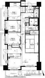グランドメゾン小幡緑地(4LDK/3階)の間取り写真