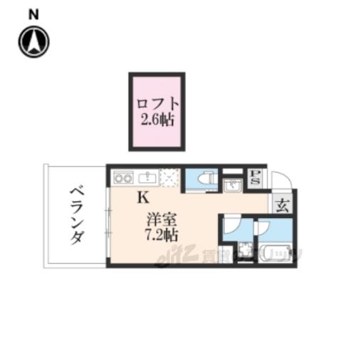 MAHIA・SUN―YOU(1K/3階)の間取り写真