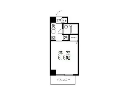 石塚マンション(1K/4階)の間取り写真