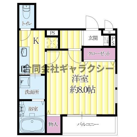 フジパレス吹田寿町I番館(1K/1階)の間取り写真