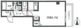 YS FLAT入谷(1K/4階)の間取り写真