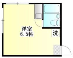 誠心IIIビル(ワンルーム/4階)の間取り写真