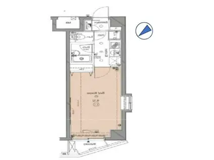 アクア・アルテシモ・コンコルディア(1K/5階)の間取り写真