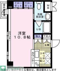 KDXレジデンス東桜I(ワンルーム/12階)の間取り写真