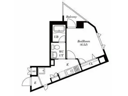 新宿ヤマトビル(1K/8階)の間取り写真