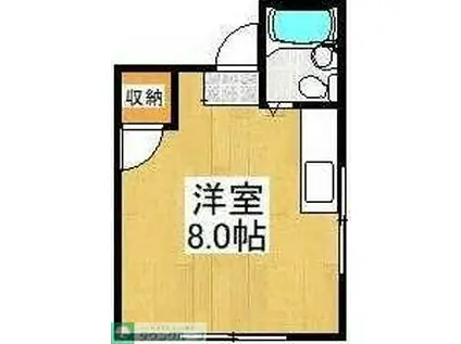 モン・メゾン(ワンルーム/3階)の間取り写真