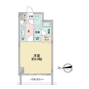S-FORT桜山(1K/5階)の間取り写真