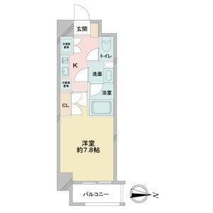 コンフォート新栄(1K/3階)の間取り写真