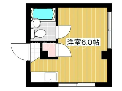 エースマンション(ワンルーム/2階)の間取り写真