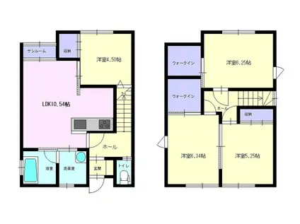 梅の木町DHA棟(4LDK/1階)の間取り写真