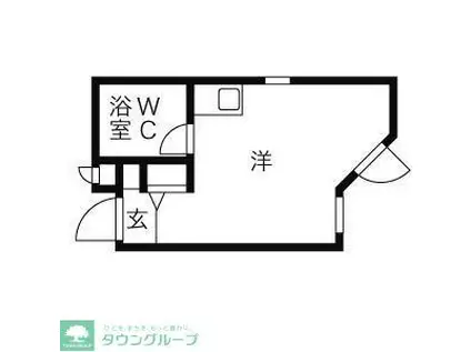 アートメゾン成増ヶ丘(ワンルーム/2階)の間取り写真