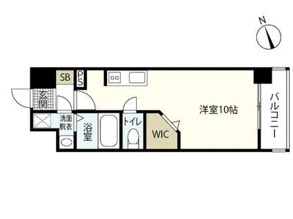 レジスタ大塚西(ワンルーム/11階)の間取り写真