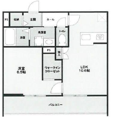 CERISIER(1LDK/2階)の間取り写真