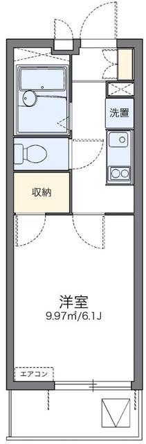 レオパレスパンシー(1K/2階)の間取り写真