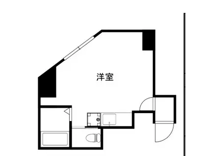 新橋相互ビル(ワンルーム/3階)の間取り写真