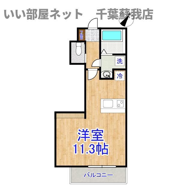 MAISON AOMI (ワンルーム/2階)の間取り写真