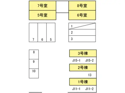 タンジコーポラス 7号(3K/2階)の間取り写真