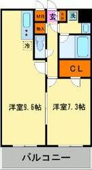 プレサンス名古屋駅前グランヴィル(1LDK/15階)の間取り写真