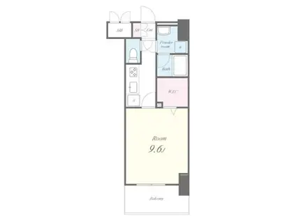 ARTIO DOMANI(1K/4階)の間取り写真