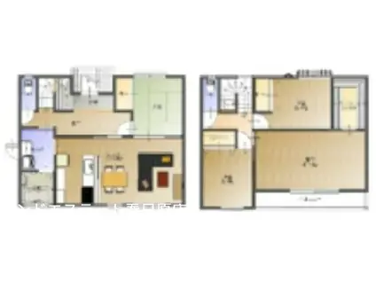 コリーヌ ドゥ フレール S棟(4LDK/1階)の間取り写真