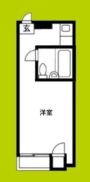 エスポワール43(ワンルーム/3階)の間取り写真