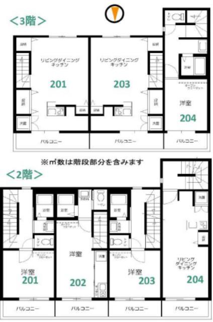 グラン徳丸(1LDK/2階)の間取り写真