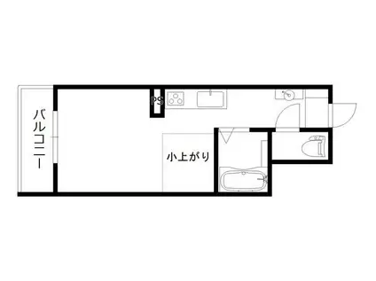 RETINA大手町(ワンルーム/2階)の間取り写真