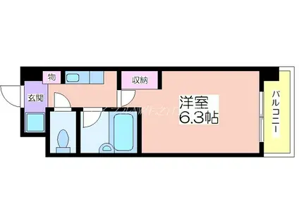 FRIEND SHIP Ⅰ(1K/5階)の間取り写真