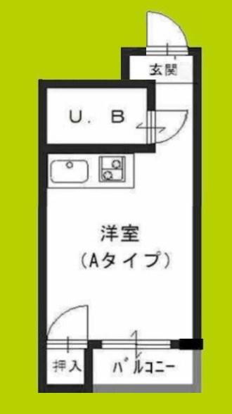 ジョイフル西船場(ワンルーム/6階)の間取り写真