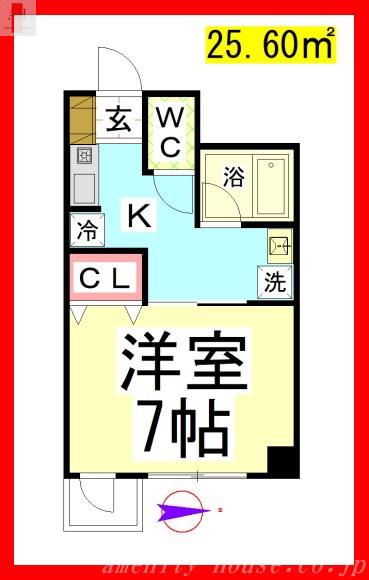 TD 宮下ビル(1K/5階)の間取り写真