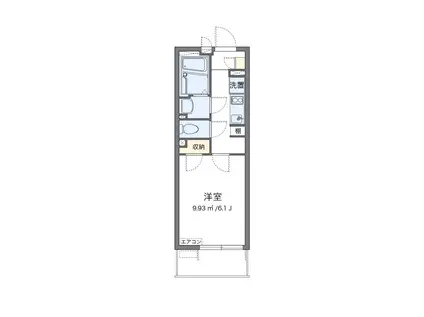 フラーズ アント ルポ(1K/2階)の間取り写真