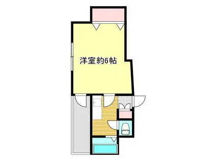 アーバンビュー21(1K/2階)の間取り写真