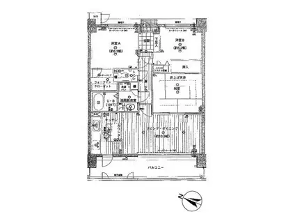 サーパス 柏旭町(3LDK/1階)の間取り写真