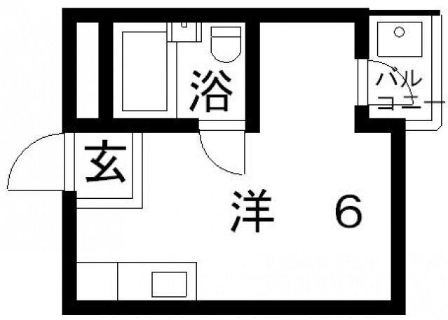 プレアール古市駅前(ワンルーム/4階)の間取り写真