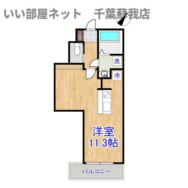 MAISON AOMI (ワンルーム/3階)の間取り写真