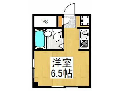 Nファースト清瀬(ワンルーム/4階)の間取り写真