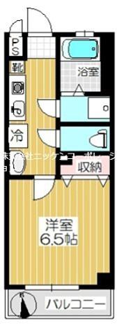サンライト戸田(1K/1階)の間取り写真