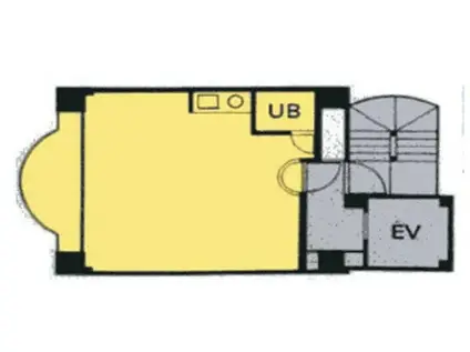 URBAN VEGA(ワンルーム/10階)の間取り写真