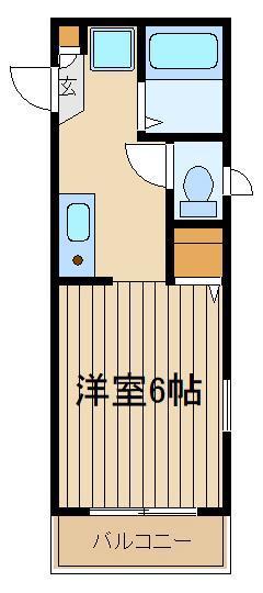 グランドアルシェ(1K/3階)の間取り写真