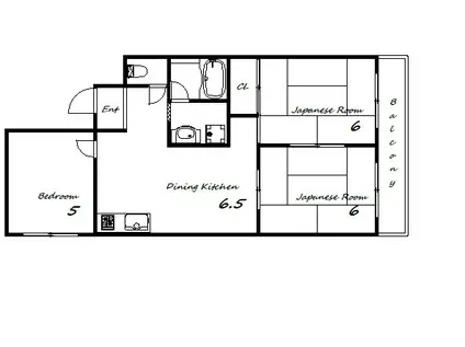 ロイヤルシャトーIII(3DK/4階)の間取り写真