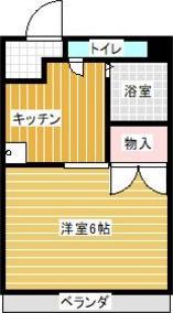 リエス那古野(1K/3階)の間取り写真