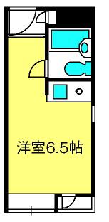 OMIYA MOSAIC PARK SHARE(ワンルーム/3階)の間取り写真