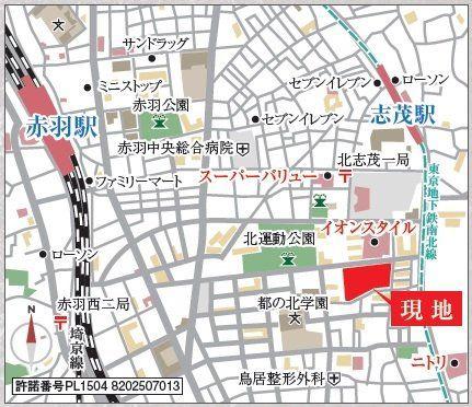ロイヤルパークス赤羽ノース(3LDK/10階)の間取り写真