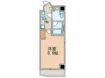 PRIMAL NAKANO(1K/6階)の間取り写真