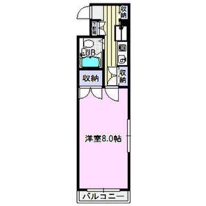 牧の里パークヒルズ(1K/3階)の間取り写真